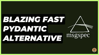msgspec - A Fast Pydantic Alternative That Supports YAML, TOML and MessagePack
